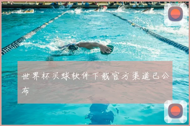 世界杯买球软件下载官方渠道已公布